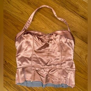 Vintage designer corset top